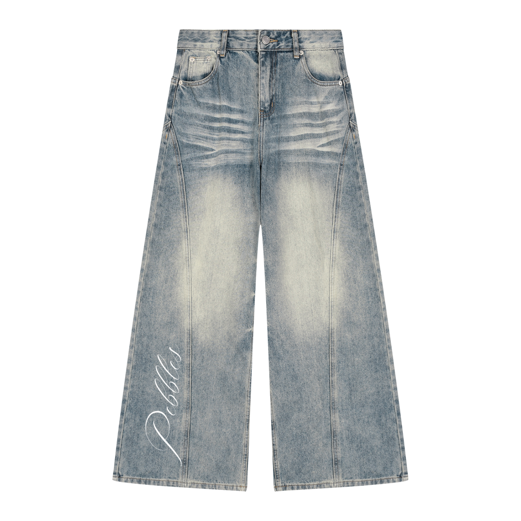 baggy pebbles signature womens jeans.