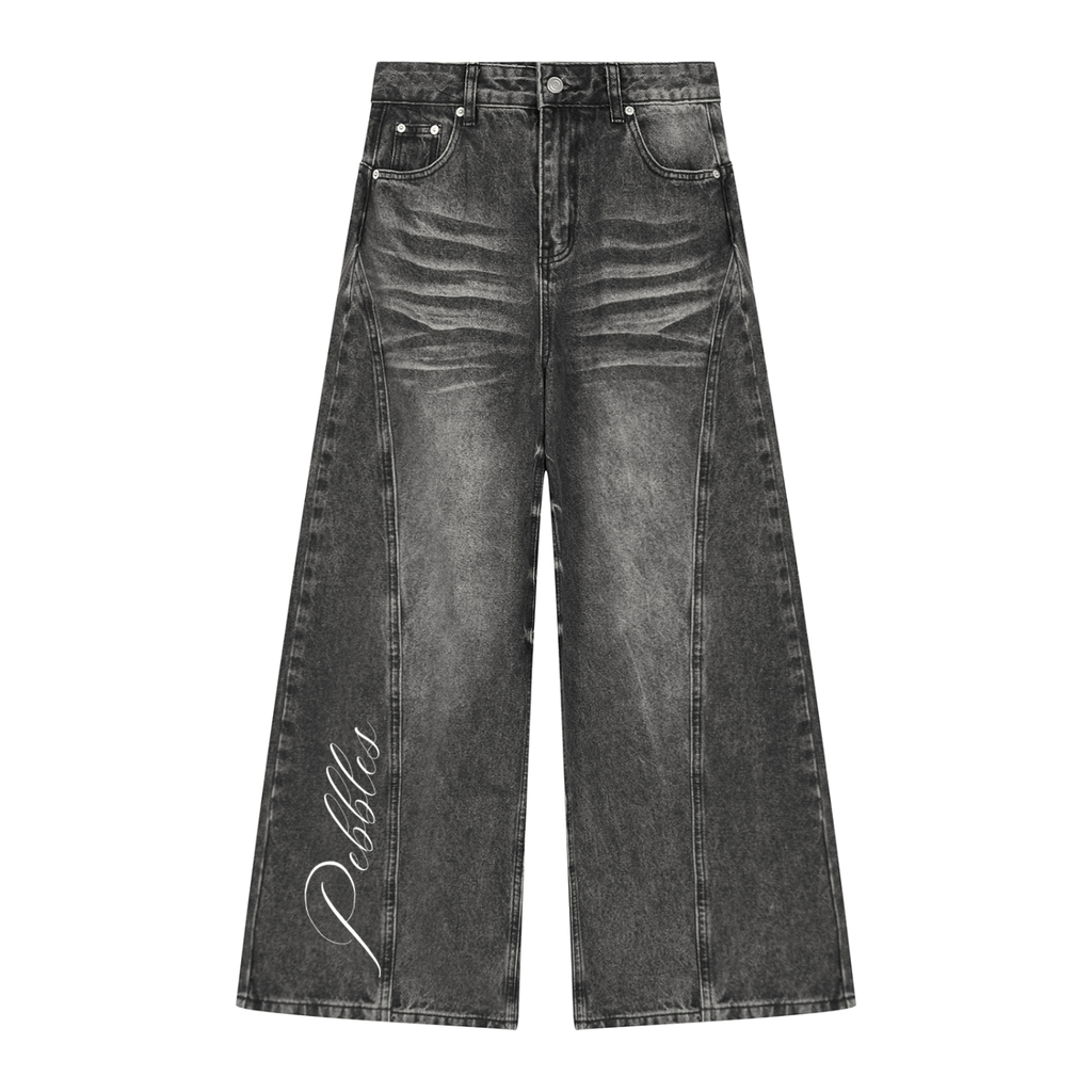 baggy pebbles signature womens jeans.
