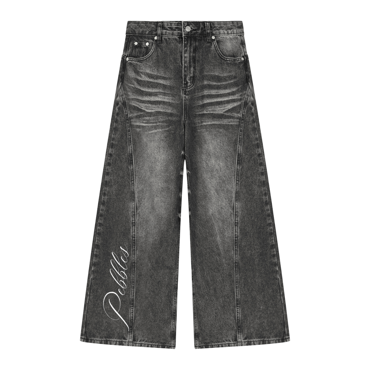 baggy pebbles signature womens jeans.