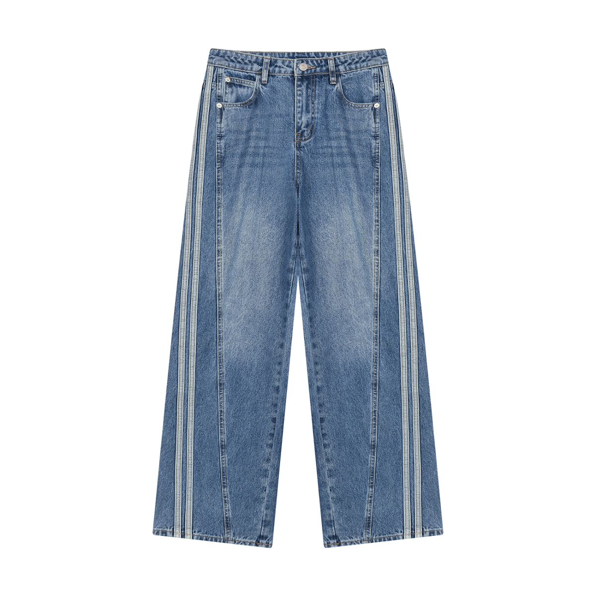 Pebbles striped women's jeans