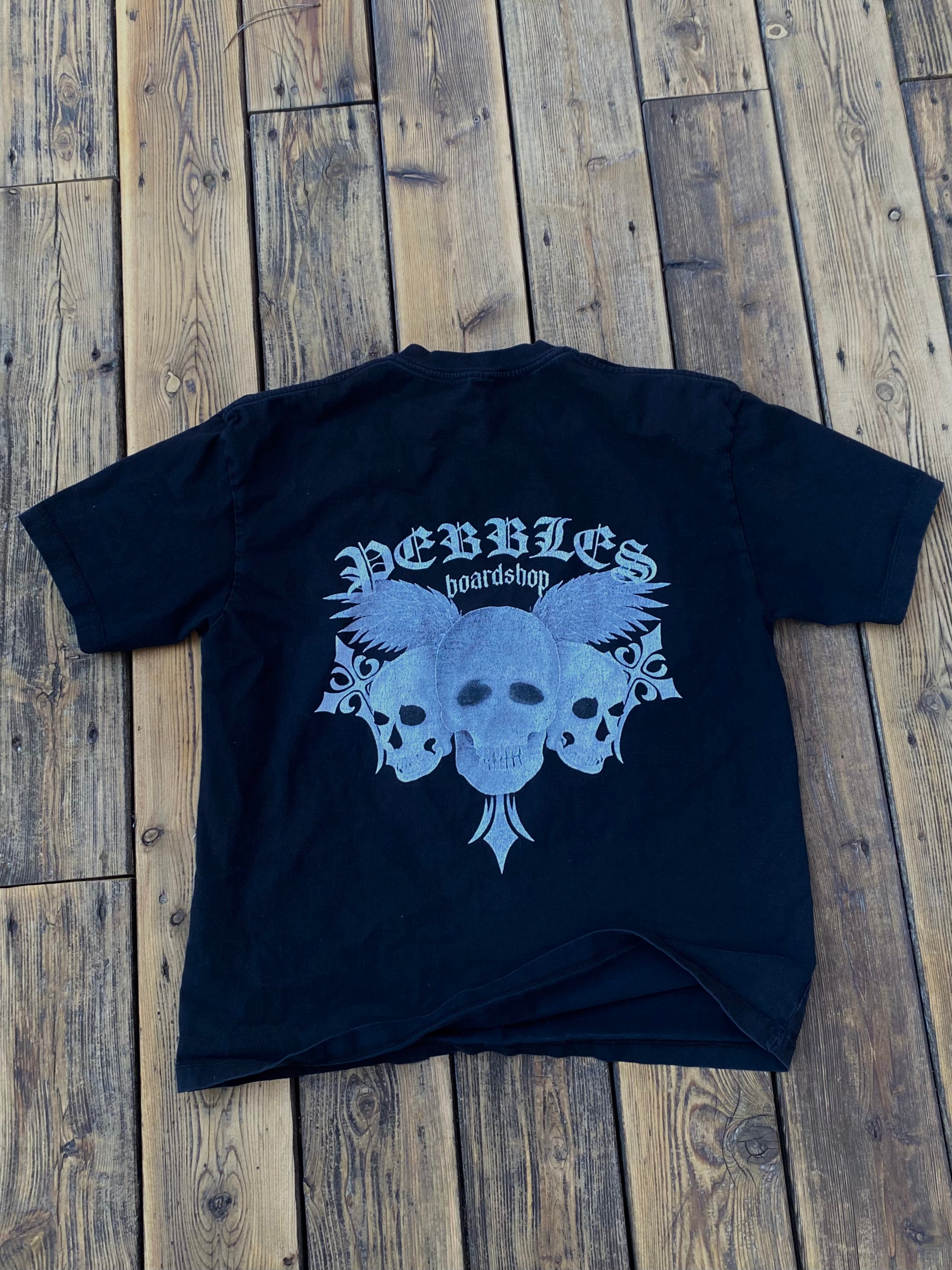 Pebbles limited edition skull tee