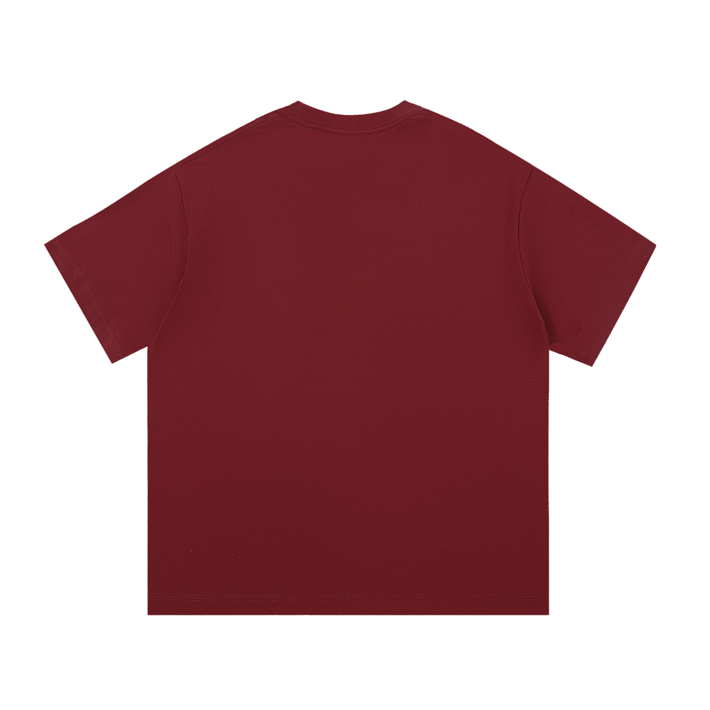 Pebbles red skull tee