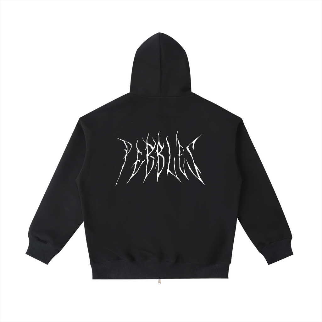 Pebbles shop zip up hoodie