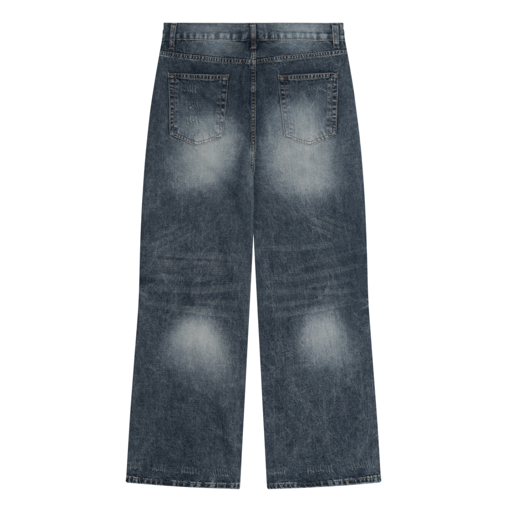 pebbles washed tagged jeans